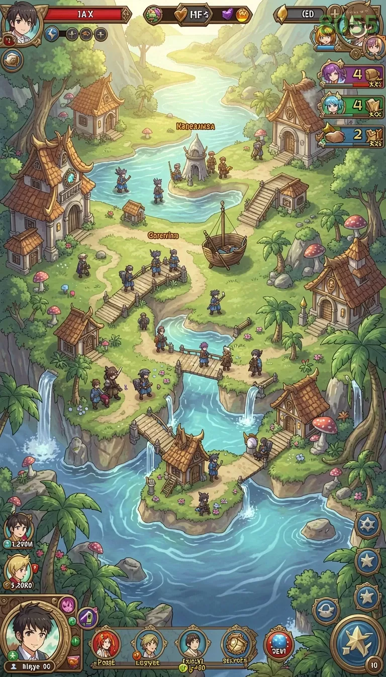 Cuplikan layar DANAGAME — aktivitas