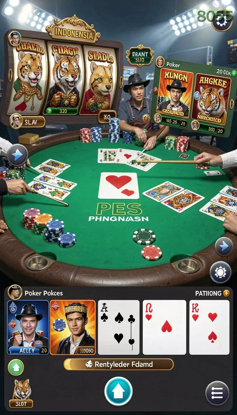 Cuplikan layar KIPAS777 — menu navigasi